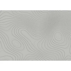 Papier peint panoramique XL ZENNA 400 x 270 cm gris béton - 4MURS