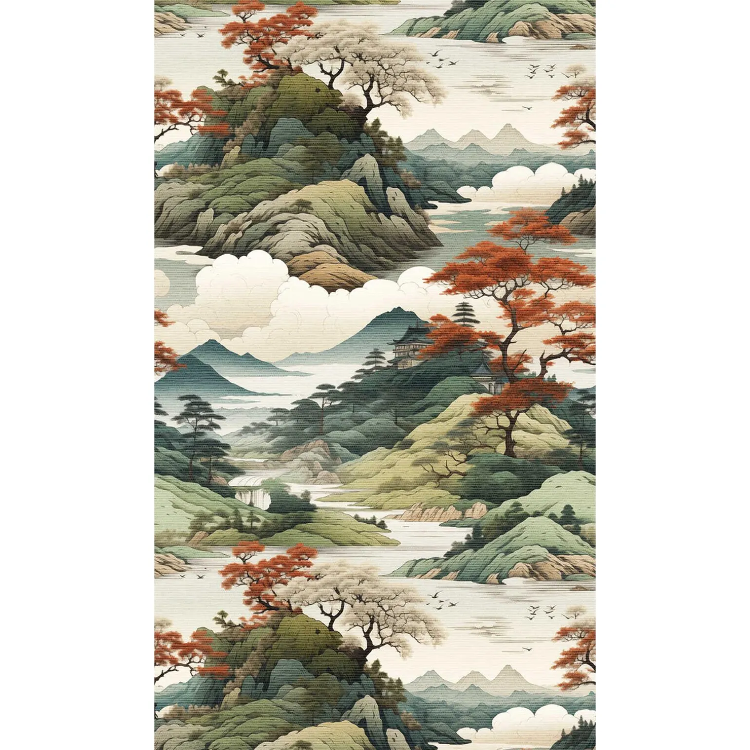 Papier peint panoramique L NISHINO 159 x 280 cm - 4MURS