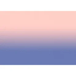 Papier peint panoramique XL MYRIEL 400 x 270 cm bleu urbain et rose poudré