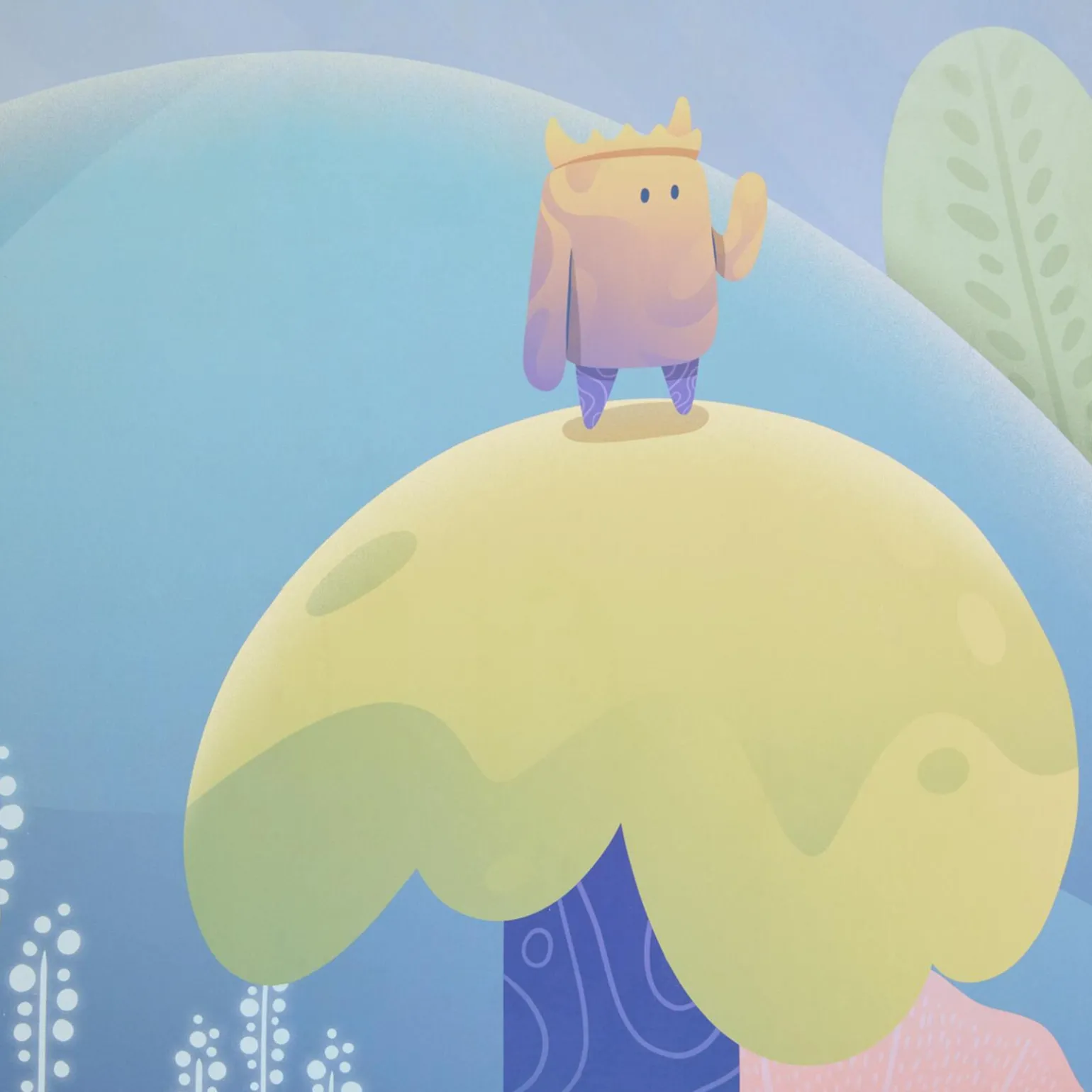 Papier peint panoramique XL MONSTER PARADISE 300 x 270 cm - 4MURS