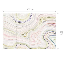 Papier peint panoramique XL KANNY 400 x 270 cm - 4MURS