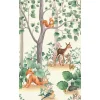 Papier peint panoramique L LITTLE FOREST 159 x 270 cm - 4MURS