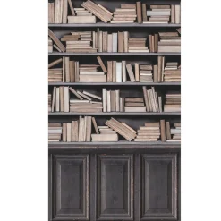 Papier peint panoramique L BOOKSHELF 159 x 280 cm - 4MURS