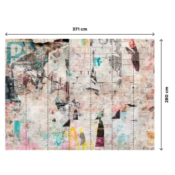 Papier peint panoramique XL MAXHIM 371 x 280 cm - 4MURS