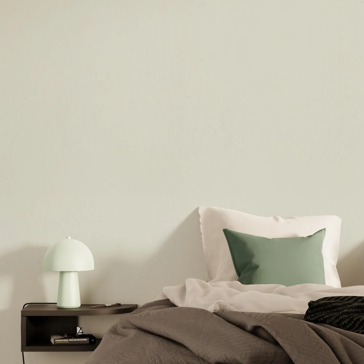 Papier peint vinyle PODIUM coloris blanc - 4MURS