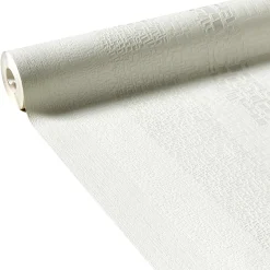 Papier peint vinyle STONE LIGHT coloris blanc - 4MURS
