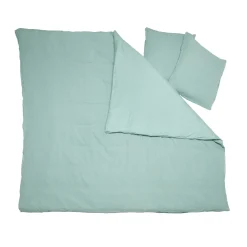 Parure de lit en gaze de coton ANOKIAS amande 140 x 200 cm - 4MURS