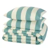 Parure de lit en toile de coton DEE vert jaune 240 x 220 cm - 4MURS