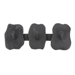 Patère EBENE coloris noir hauteur 20 cm - 4MURS
