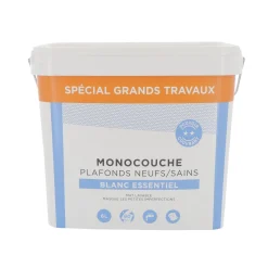 Peinture MONOCOUCHE PLAFONDS ESSENTIEL Peinture blanc 6 L - 4MURS