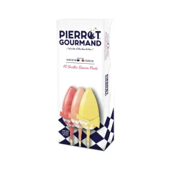 Pierrot Gourmand Confiserie ÉTUI SUCETTES FRUITS - 4MURS