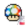 PIXEL CORNER Kit création PIXEL ART RAINBOW SHROOM - 4MURS