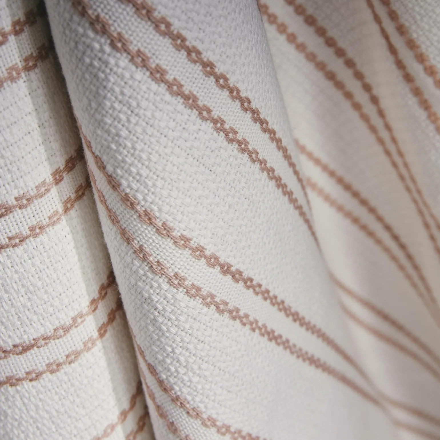 Plaid coton MINDY coloris beige rosé - 4MURS