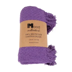 Plaid CRIXUS coloris violet - 4MURS