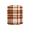 Plaid HAZEL coloris Orange tanné - 4MURS