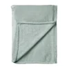 Plaid polaire TILLIE coloris vert jade - 4MURS