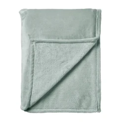 Plaid polaire TILLIE coloris vert jade - 4MURS