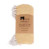 Plaid SAXA coloris curcuma - 4MURS