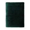 Plaid TULUM coloris vert émeraude - 4MURS
