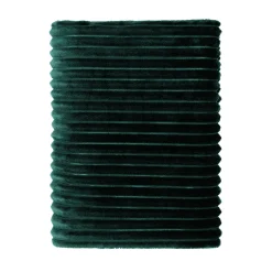 Plaid TULUM coloris vert émeraude - 4MURS