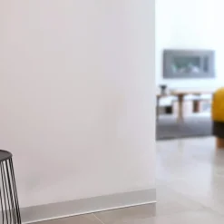 Plinthe déco ALU BROSSÉ 2M coloris argent - 4MURS