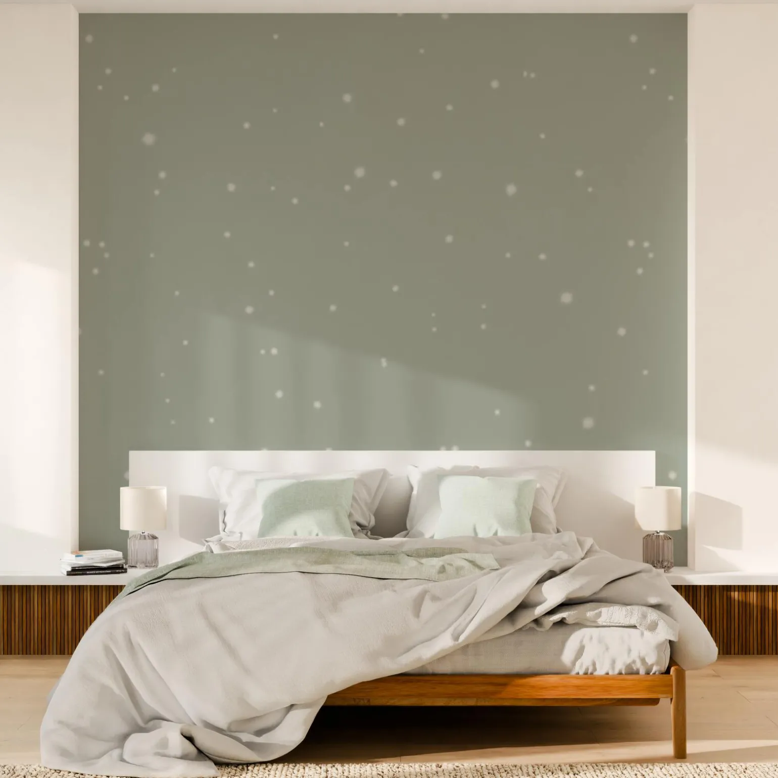 Poussière d'étoiles Peinture Peinture vert Deneb 2 L - 4MURS