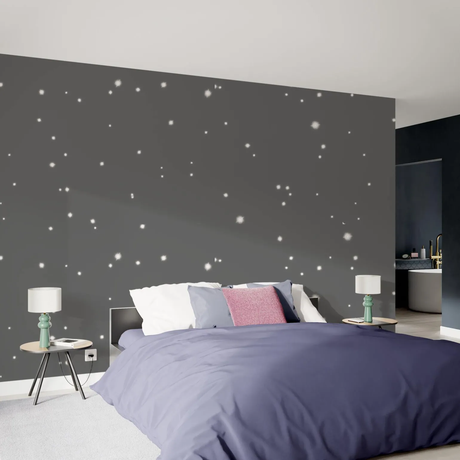 Poussière d'étoiles Peinture Peinture gris Canopus 2 L - 4MURS