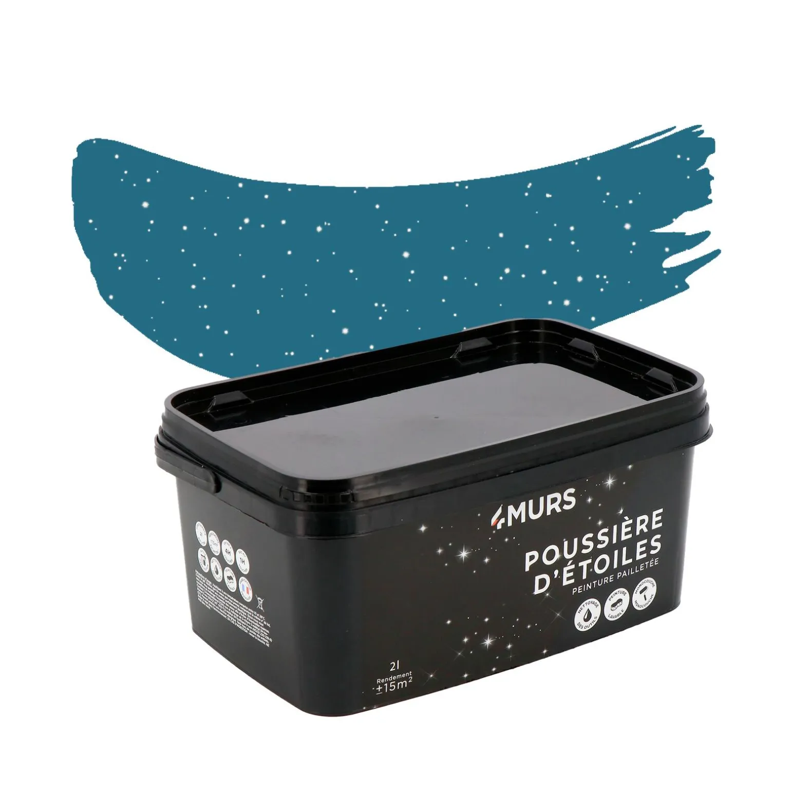 Poussière d'étoiles Peinture Peinture bleu Alnitak 2 L - 4MURS