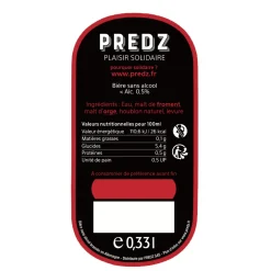 PREDZ Bière sans alcool SPORT - 4MURS