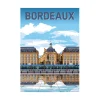 PRINTYMANIA Affiche BORDEAUX 30 x 40 cm - 4MURS