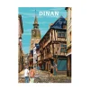 PRINTYMANIA Affiche DINAN 30 x 40 cm - 4MURS