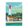 PRINTYMANIA Affiche PHARE DU CAP FERRET 30 x 40 cm - 4MURS
