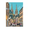 PRINTYMANIA Affiche QUIMPER 30 x 40 cm - 4MURS