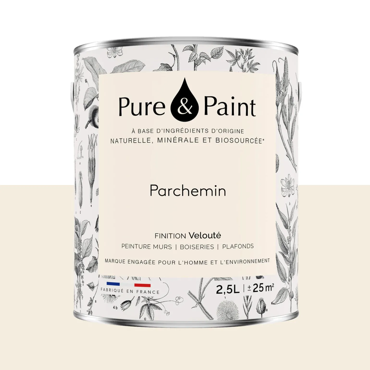 Pure and Paint Peinture Peinture Parchemin - 4MURS