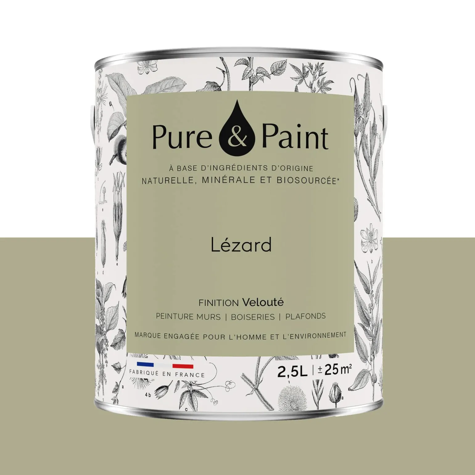 Pure and Paint Peinture Peinture LÉZARD 2,5 L - 4MURS