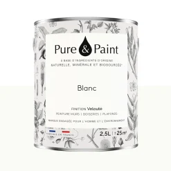 Pure and Paint Peinture Peinture blanc 2,5 L - 4MURS