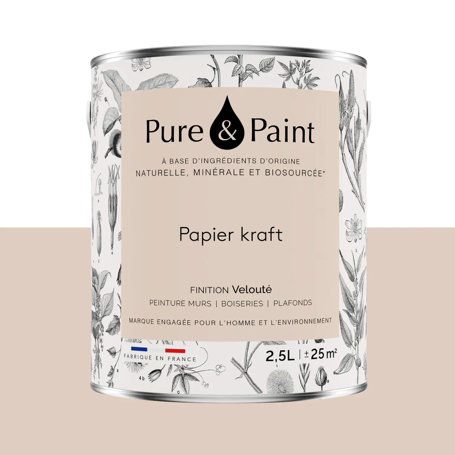 Pure and Paint Peinture Peinture papier kraft - 4MURS