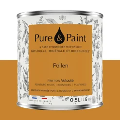 Pure and Paint Peinture Peinture pollen 0,5 L - 4MURS
