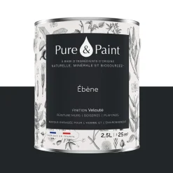 Pure and Paint Peinture Peinture ébène 2,5 L - 4MURS