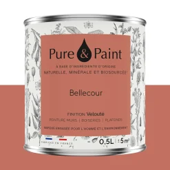Pure and Paint Peinture Peinture BELLECOUR 0,5 L - 4MURS