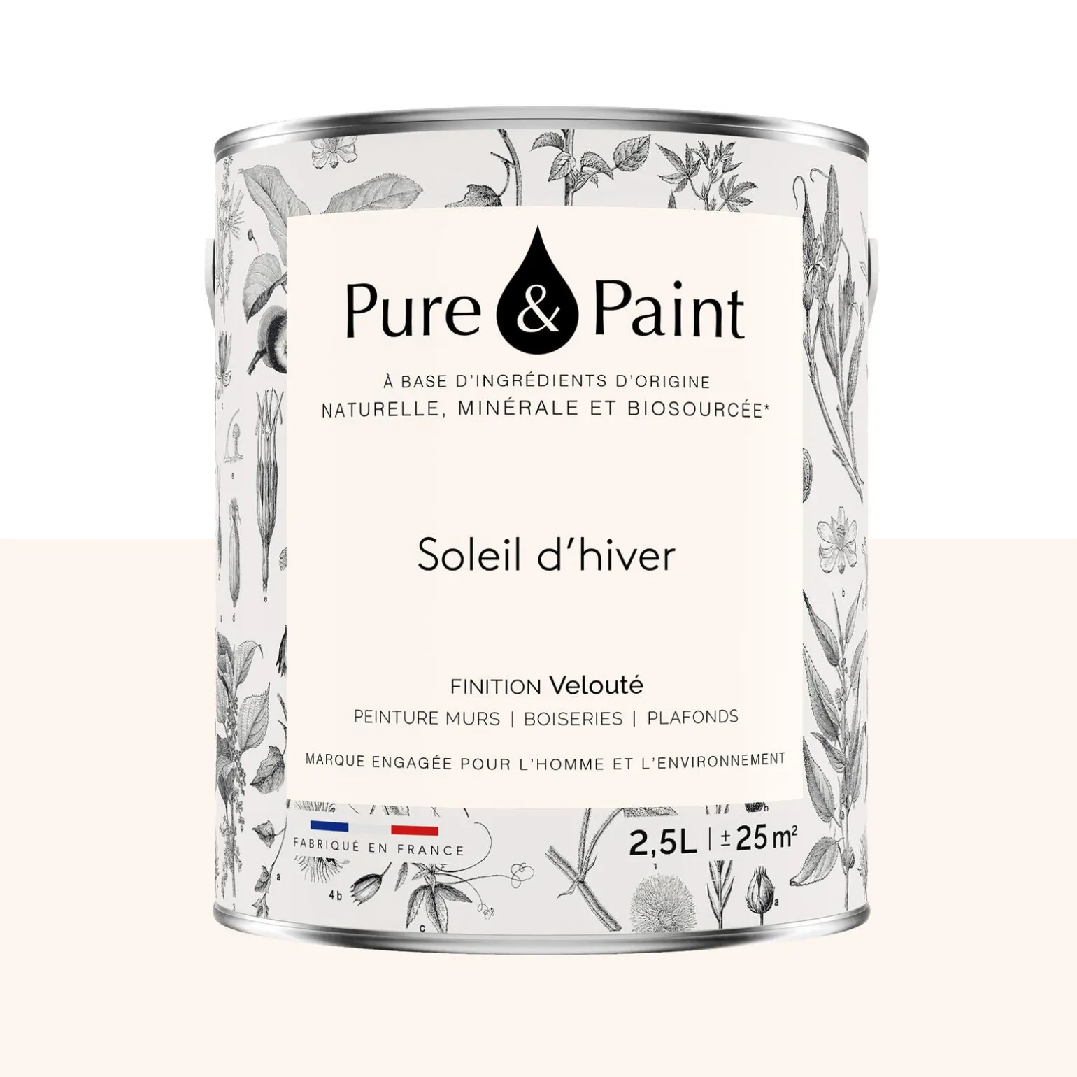 Pure and Paint Peinture Peinture SOLEIL D'HIVER - 4MURS