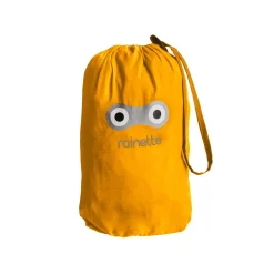 RAINETTE Accessoire de vélo IMPERMÉABLE ENFANT POUR SIÈGE VÉLO moutarde