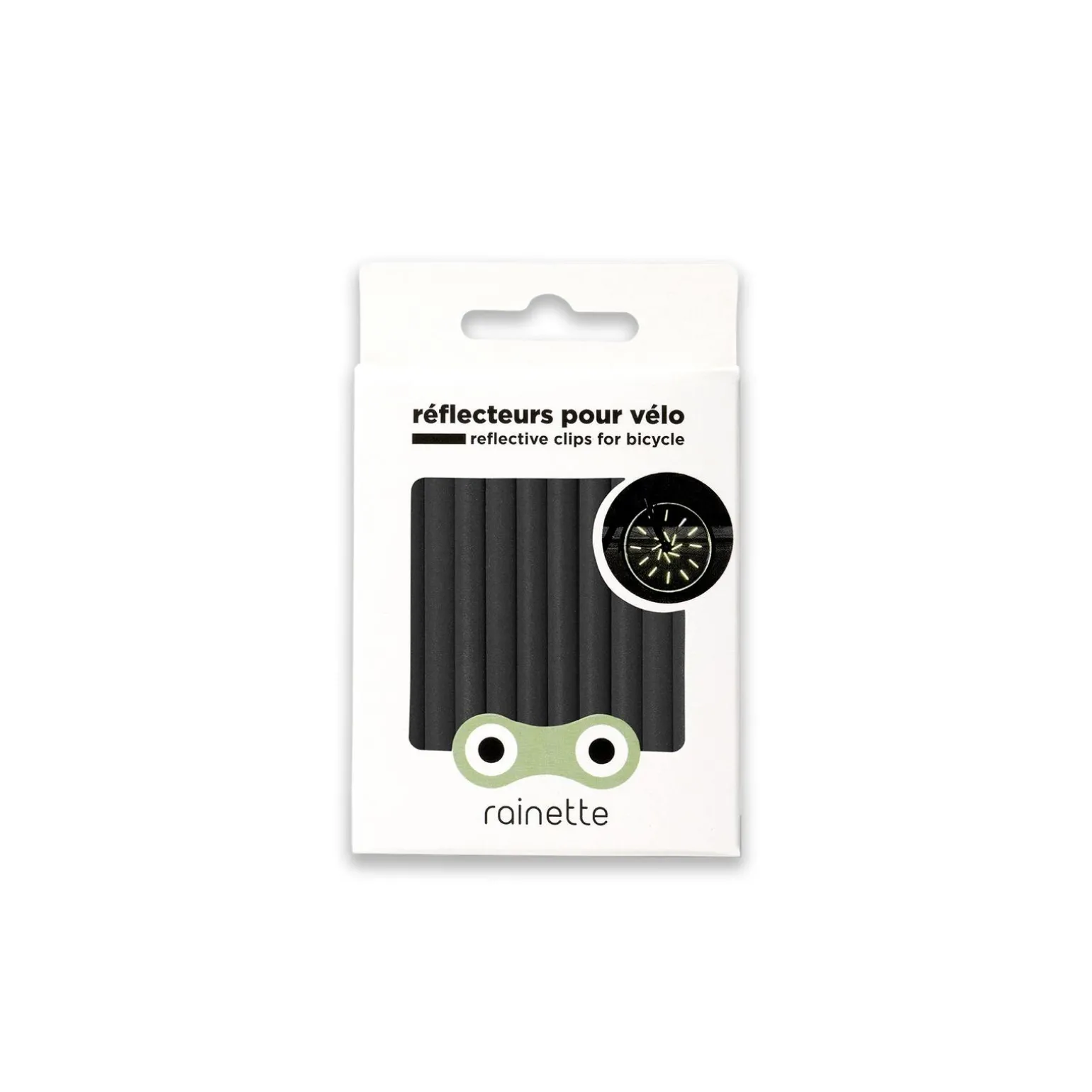 RAINETTE Accessoire de vélo RÉFLECTEURS NOIR - 4MURS
