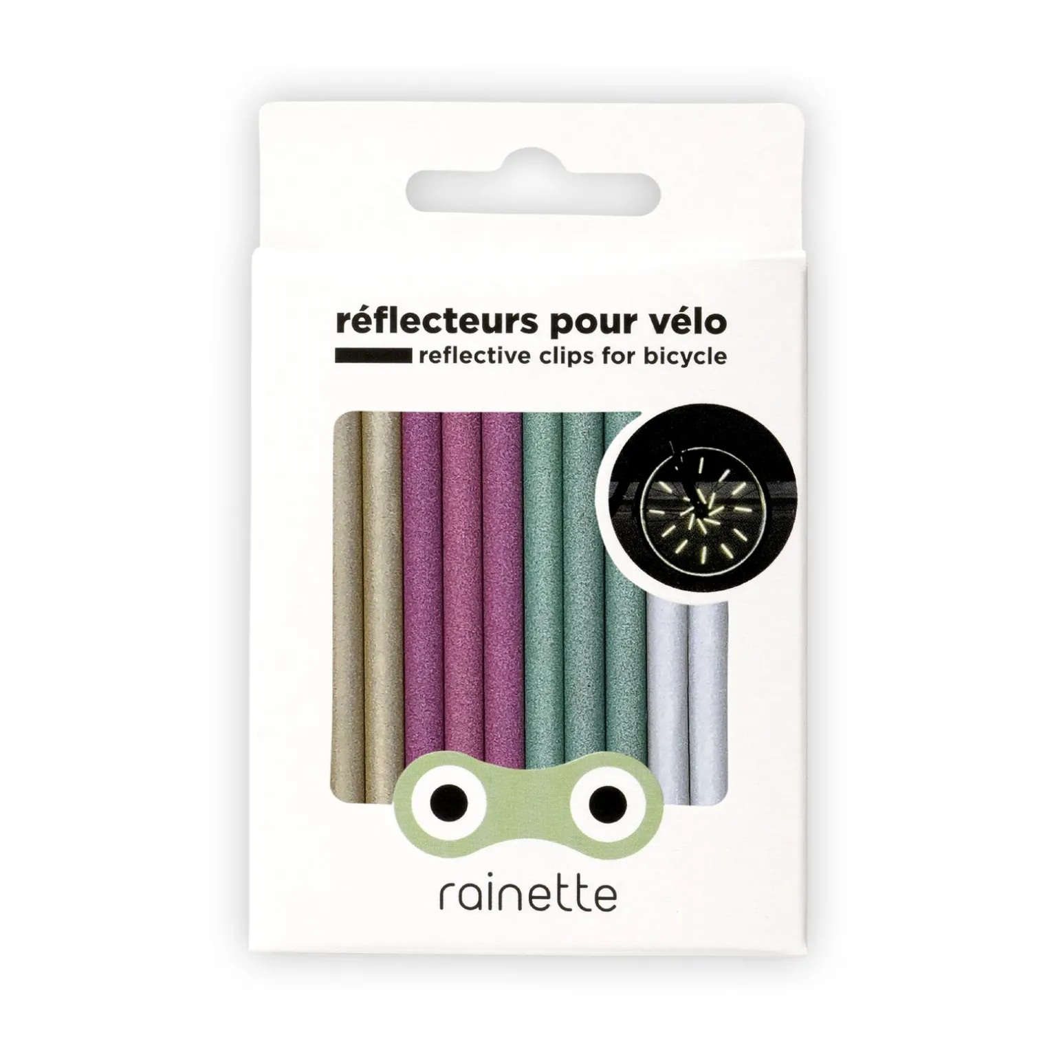 RAINETTE Accessoire de vélo RÉFLECTEURS MULTICOLORE - 4MURS