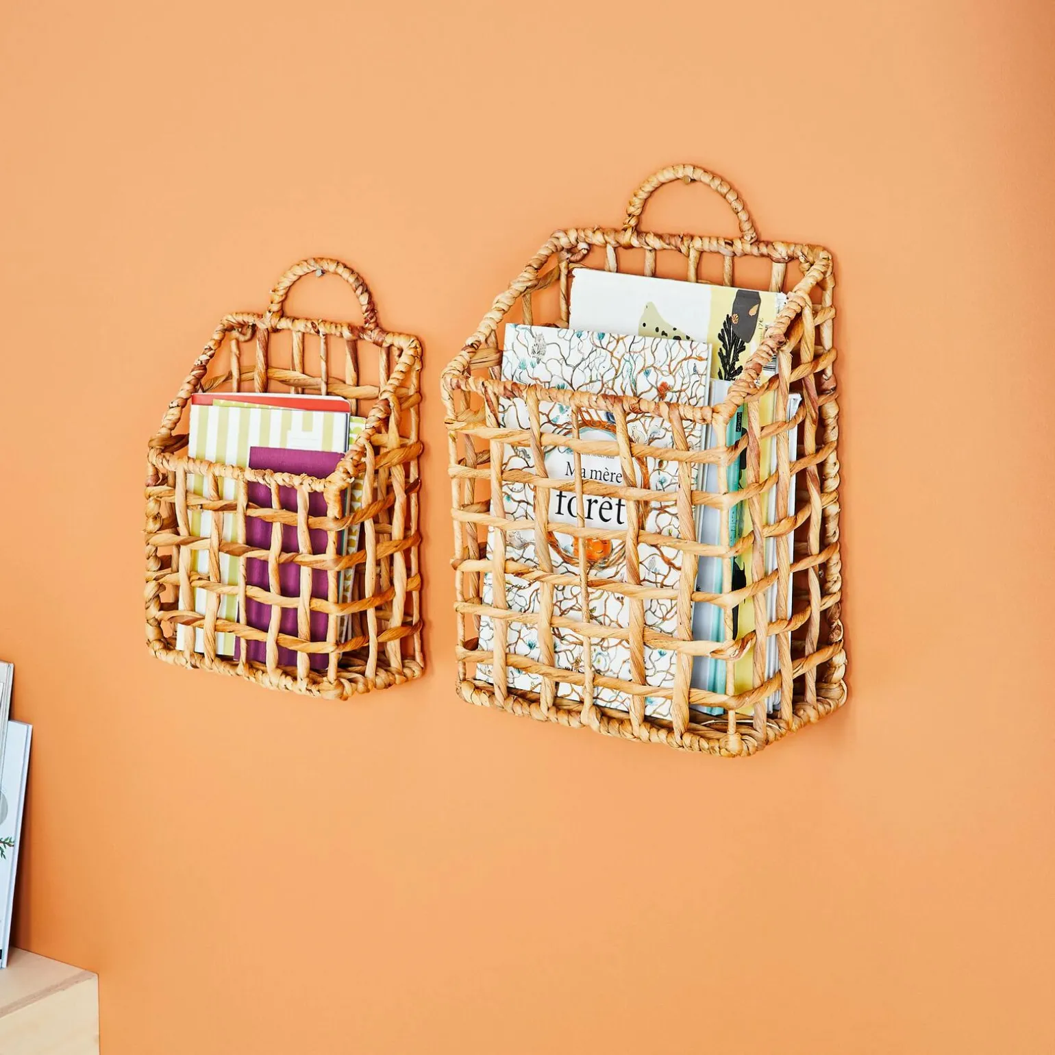 Rangement mural ULYSSE coloris bois - 4MURS