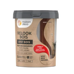 Relook bois effet bois Peinture Peinture bois naturel Satiné 0,75 L