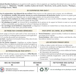 Relook meubles couleurs Peinture RELOOK MEUBLES Peinture blanc bouleau Satiné 0,5 L