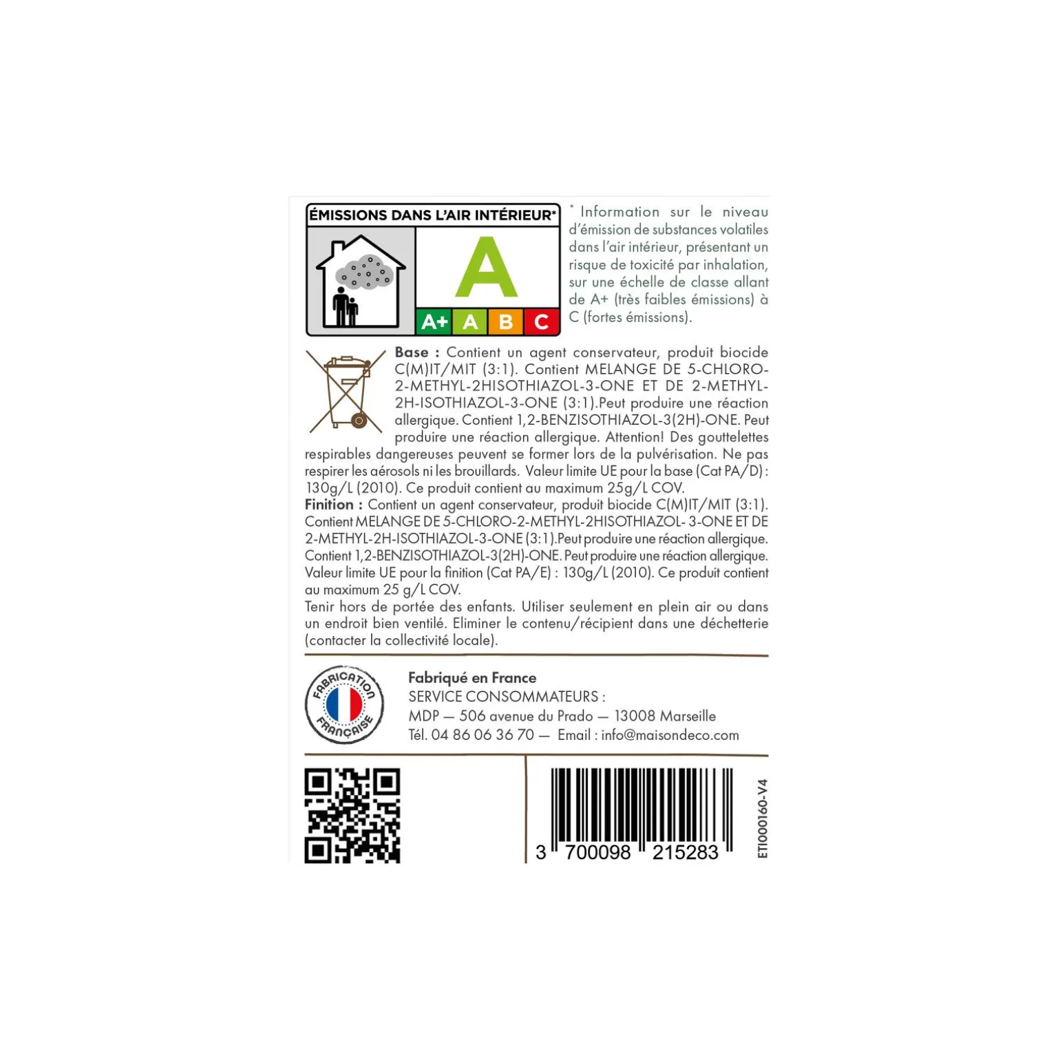 Relook meubles effet bois Peinture Peinture rouille Satiné 0,38 L