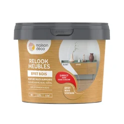Relook meubles effet bois Peinture Peinture bois vintage 0,38 L