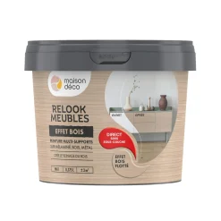 Relook meubles effet bois Peinture Peinture bois flotté 0,38 L - 4MURS
